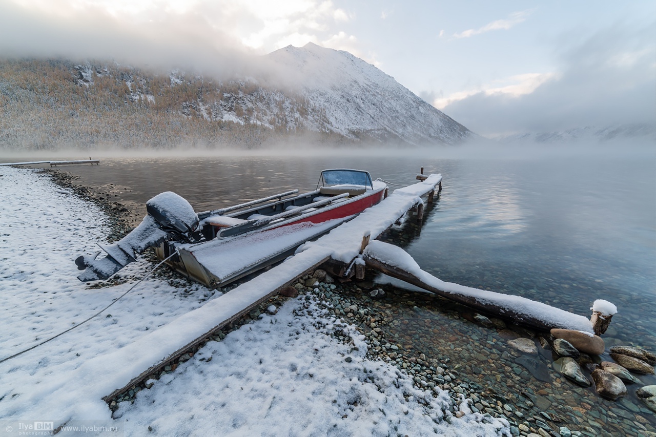 Multinskoye lake (Нижнее Мультинское озеро)